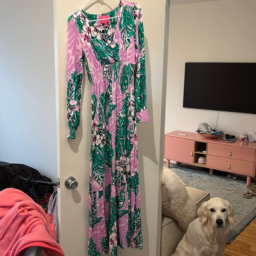 Lily Pulitzer beautiful maxi dress